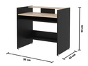 BUREAU BACK UP NOIR ST/CH BRO