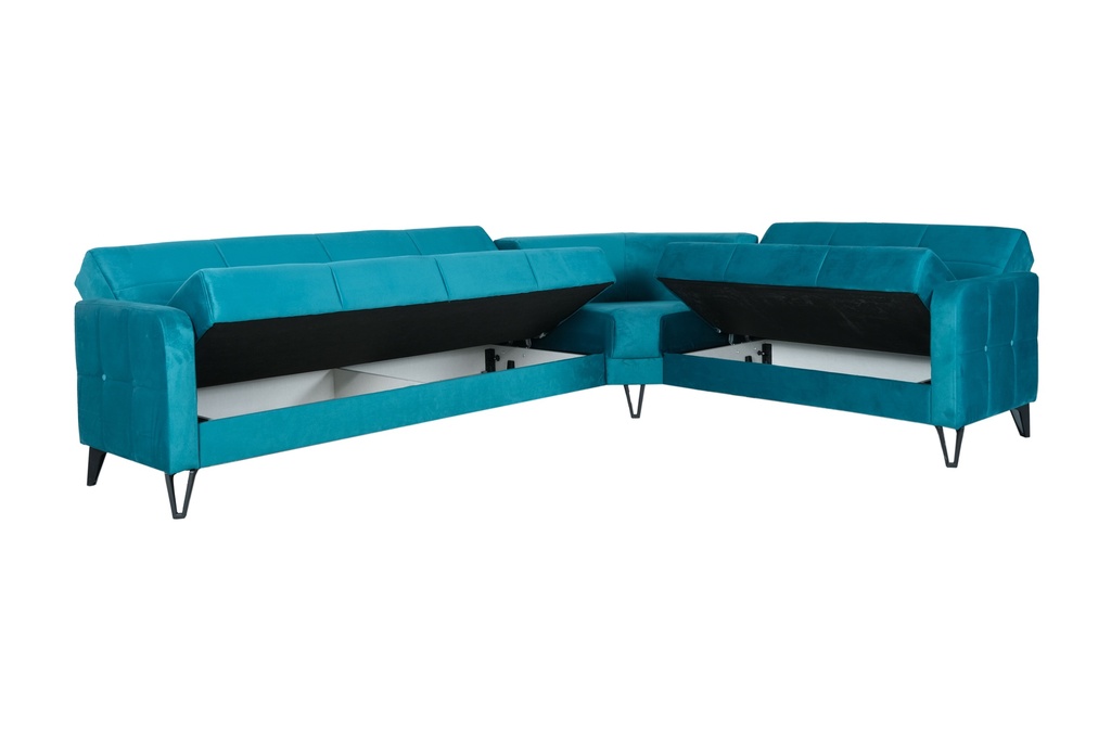 CANAPE D'ANGLE TORECORNER MAYA 23 TURQUOISE