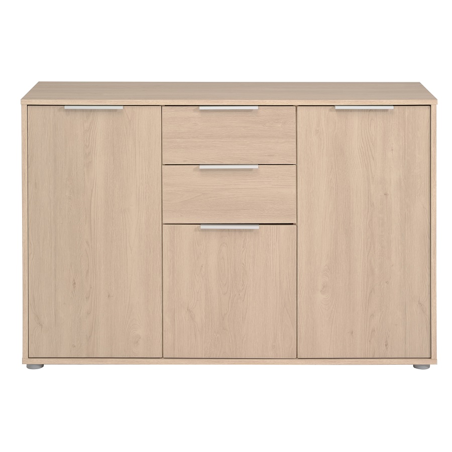 ENFILADE AXEL CHENE BROOKLYN 3PTES + 2TIR : L120 x H82 x P40