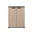 BAHUT CELEST 2PORTES BLACK ST / CH BROOKLYN : L80 x H103 x P33cm