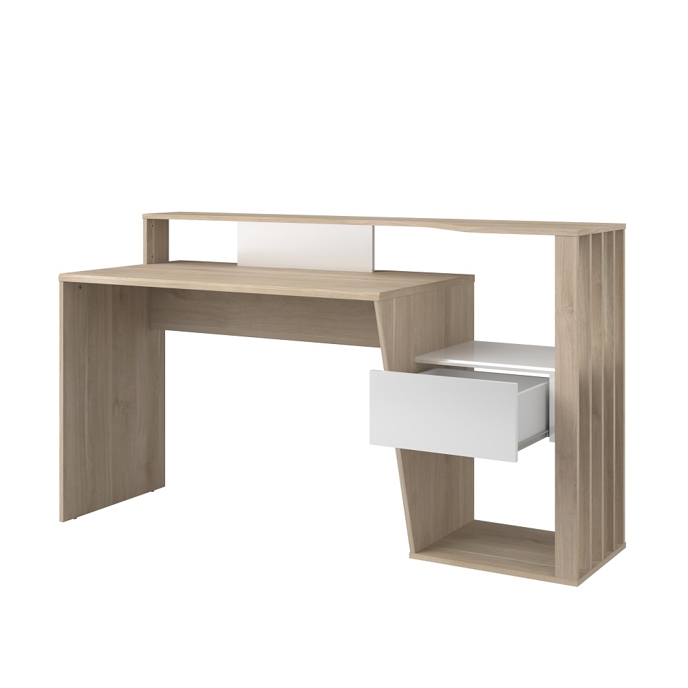 BUREAU PALOMA CH DU JAPON/ BLANC : L157 x H92 x P60