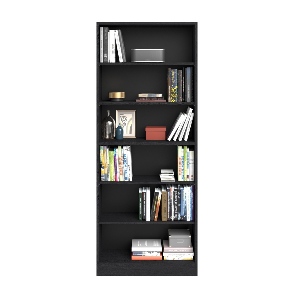 BIBLIOTHEQUE MAYENCE CABEZONE L. : 79 cm - H. : 198 cm - P. : 28 cm