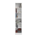 COLONE MAYENCE BLANC HOME L. : 41 cm - H. : 198 cm - P. : 28 cm