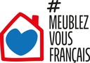 MEUBLE TV FUMAY CHENE BRUT ET BETON : L138 x H41 x P40