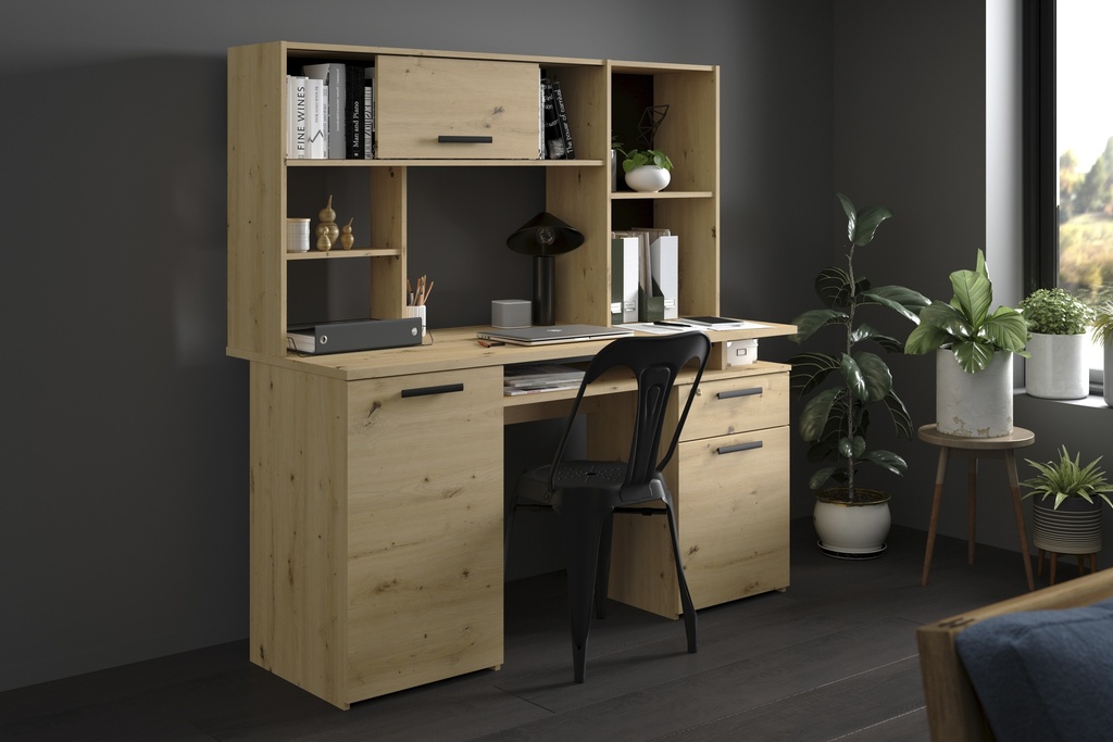 REHAUSSE DE BUREAU MINISTER CH.ARTISAN : L151 x H77 x P28