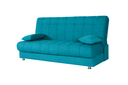 CARLO BANQUETTE CLIC CLAC CONFORT 3PLACES TURQUOISE L:195 / W:95 / H:98