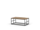 TABLE BASSE LAILA KEMECE/NOIR METAL 100X60X40