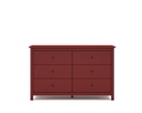 16504 COMMODE MISTI 6T BORDEAUX 130X45X80 PIN BORDEAUX