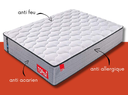 TOPNUI MATELAS MOUSSE 140X190X15