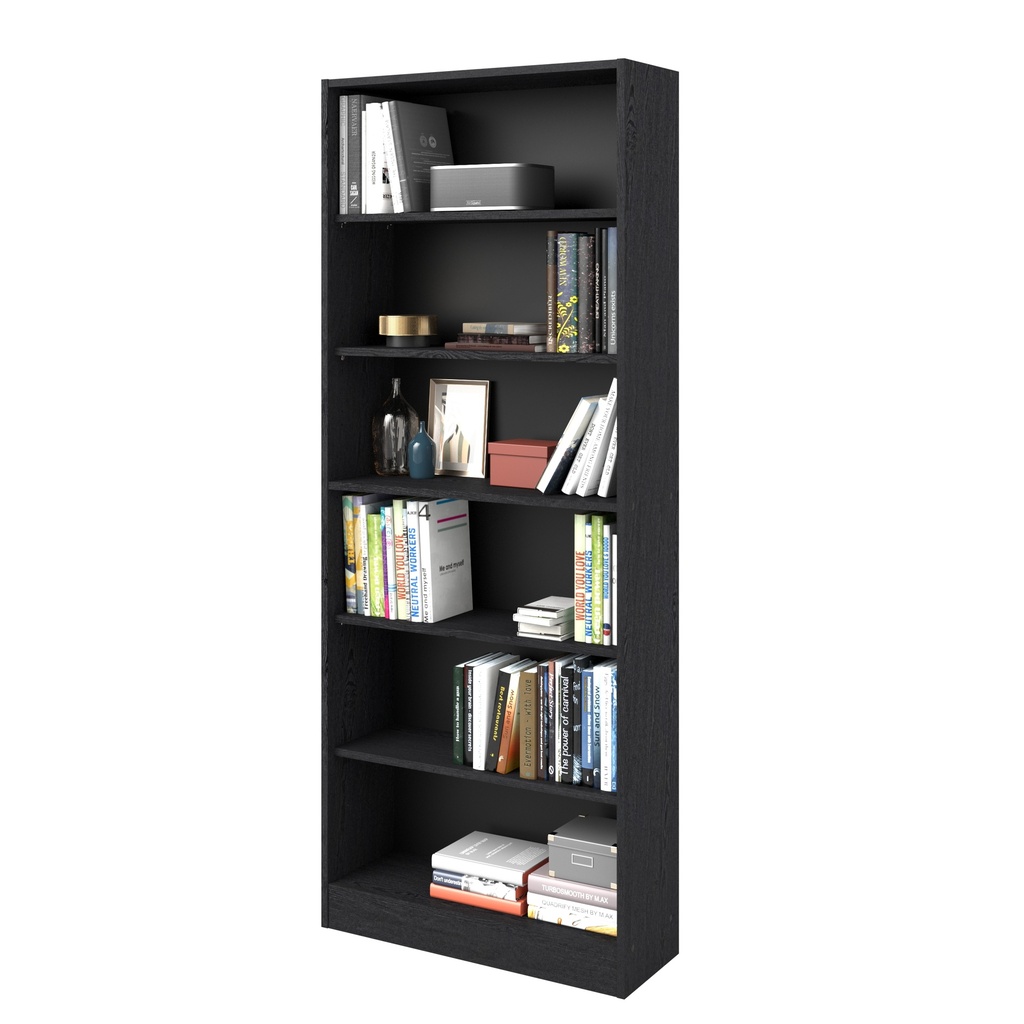 BIBLIOTHEQUE MAYENCE CABEZONE L. : 79 cm - H. : 198 cm - P. : 28 cm