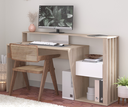 BUREAU PALOMA CH DU JAPON/ BLANC : L157 x H92 x P60